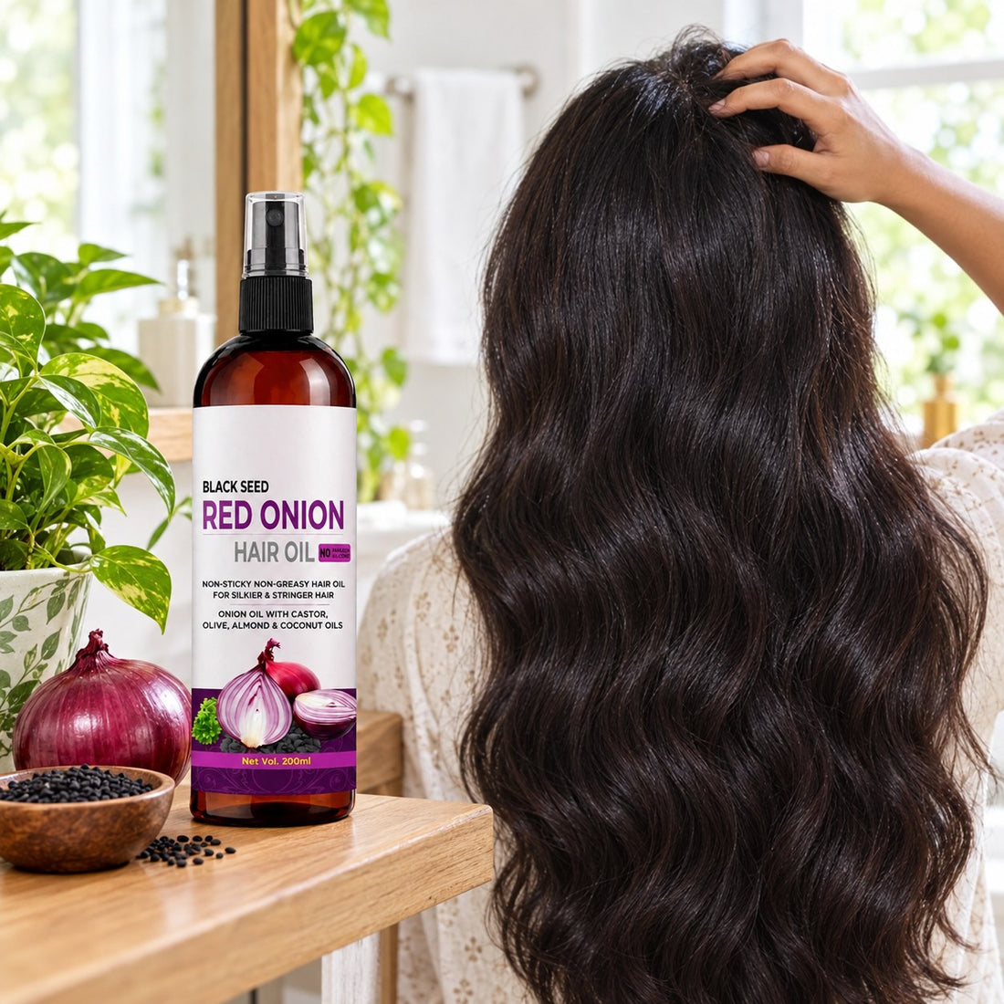 A daily ritual for stronger, fuller-looking hair